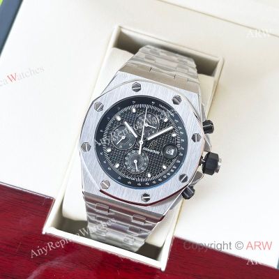 High Quality Replica AUDEMARS PIGUET ROYAL OAK OFFSHORE Different Colors 316L Stainless Steel Strap Different Colors Checkered Face Dial Different Colors Stainless Steel Case Watch 44mm